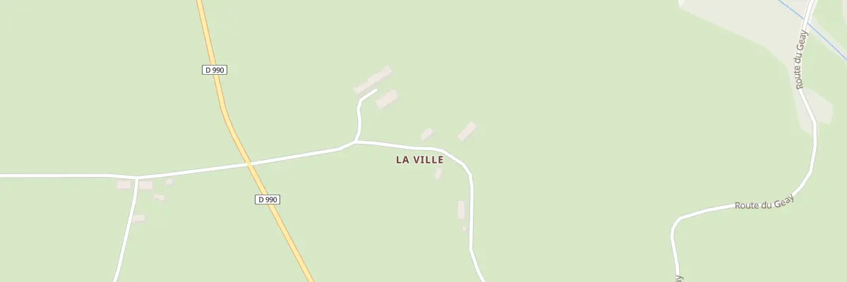 Plan du 8 La Ville à Moutier-Malcard