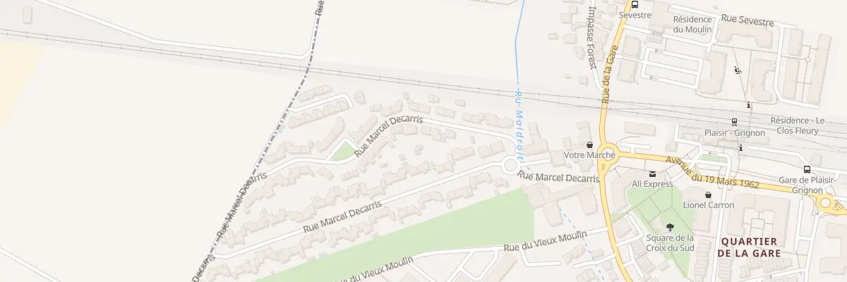 Plan du 78 Rue Marcel Decarris à Plaisir