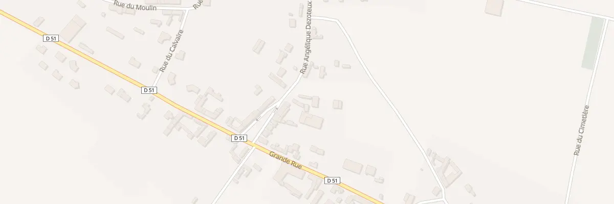 Plan du 4 Rue Angelique Dezoteux à Thieulloy-l’Abbaye