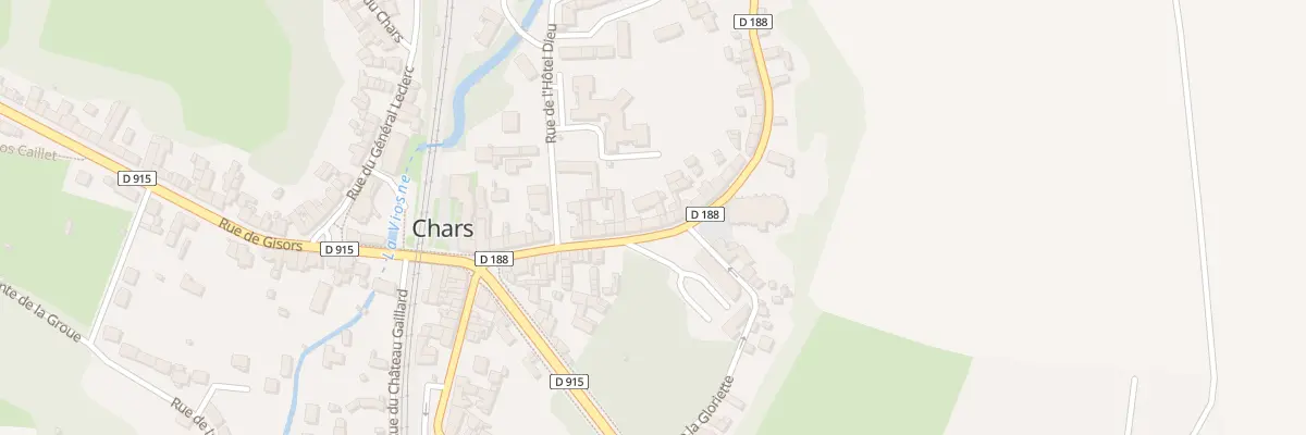 Plan du 35 Rue de l’Eglise à Chars