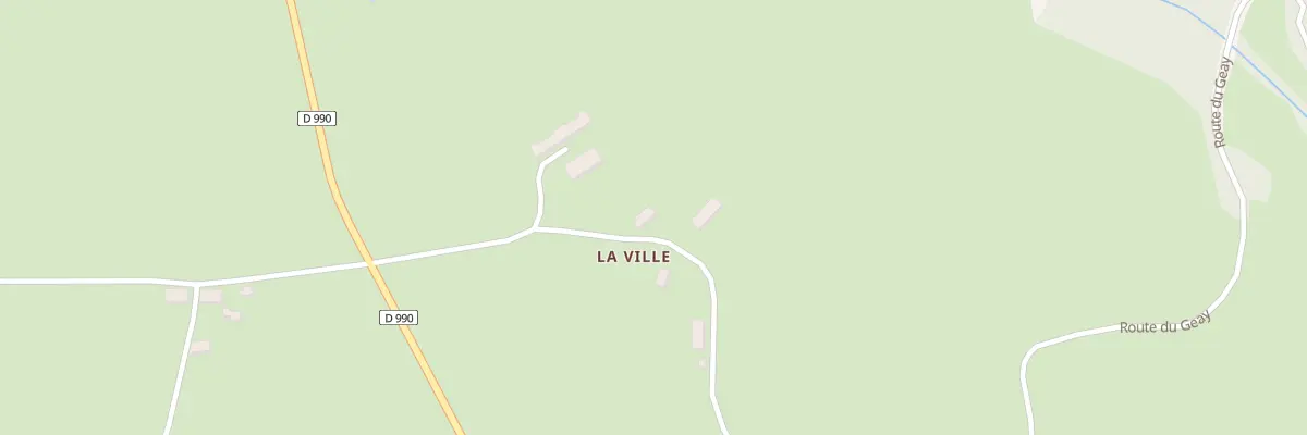 Plan du 4 La Ville à Moutier-Malcard