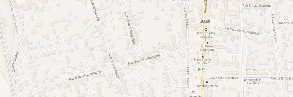 Plan du 22 Rue Gabriel Beaumarie à La Ferté-Saint-Aubin