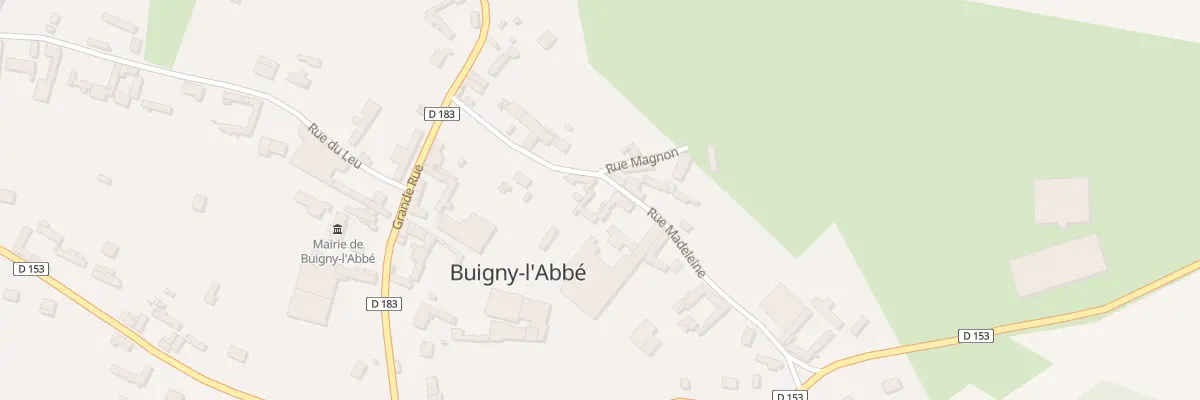 Plan du 8 Rue Madeleine à Buigny-l’Abbé