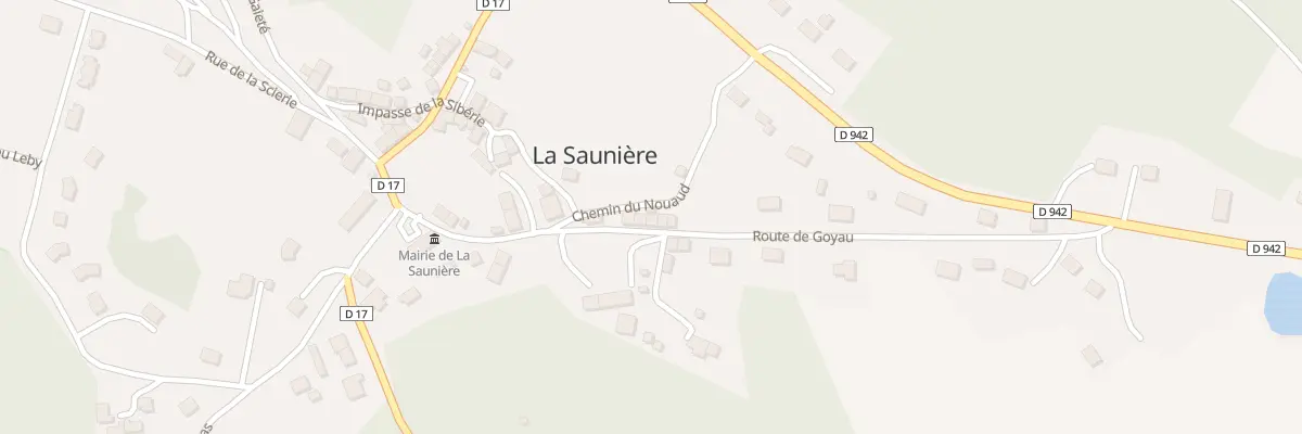 Plan du 19 Rte du Goyau à La Saunière