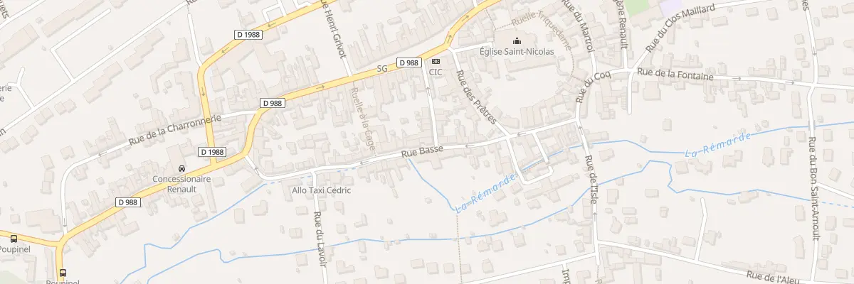 Plan du 15B Rue Basse à Saint-Arnoult-en-Yvelines