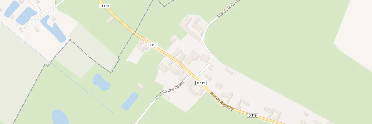 Plan du 11 Rue de Rapechy à Raye-sur-Authie