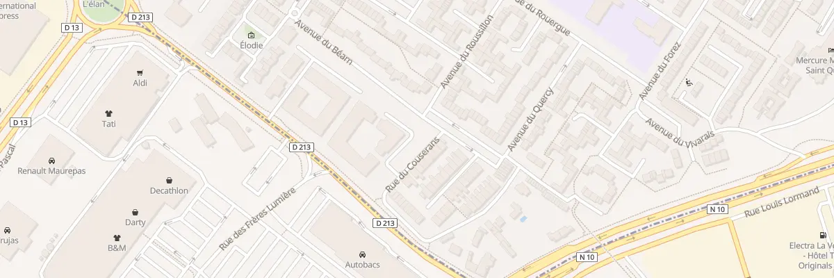 Plan du 18A Rue du Couserans à Maurepas