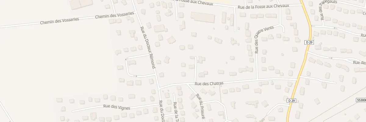 Plan du 1B Rue des Chatras à Saint-Arnoult-en-Yvelines