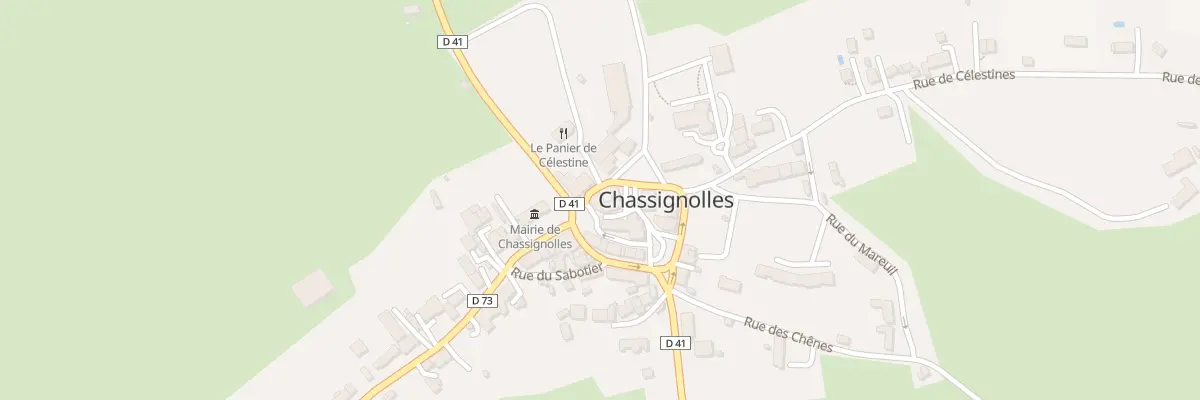 Plan du 17 Rue des Traditions à Chassignolles