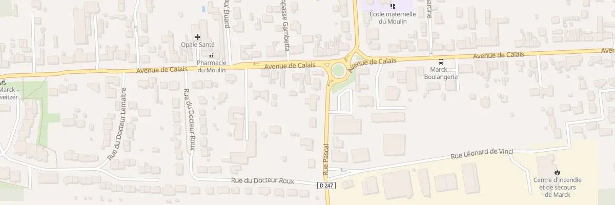 Plan du 60 Rue Pascal à Marck