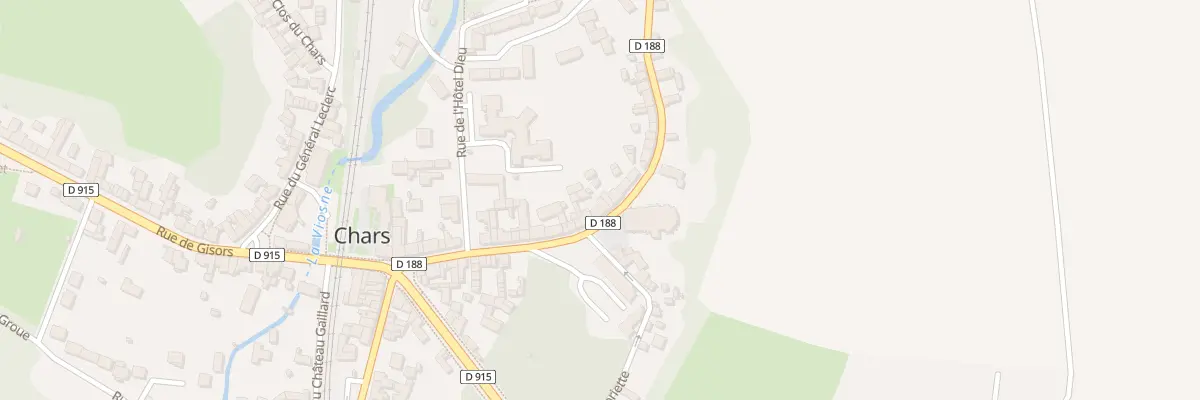 Plan du 47 Rue de l’Eglise à Chars