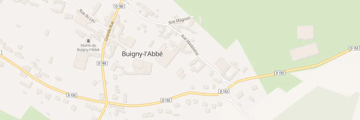 Plan du 12 Rue Madeleine à Buigny-l’Abbé