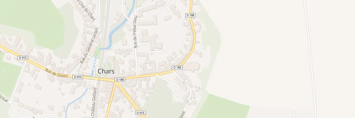 Plan du 49 Rue de l’Eglise à Chars