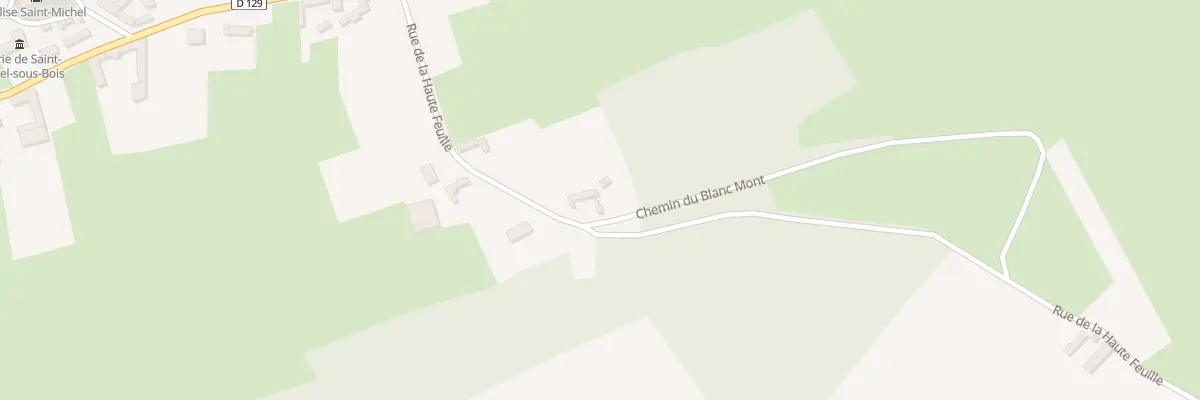 Plan du 6 Rue de la Haute Feuille à Saint-Michel-sous-Bois