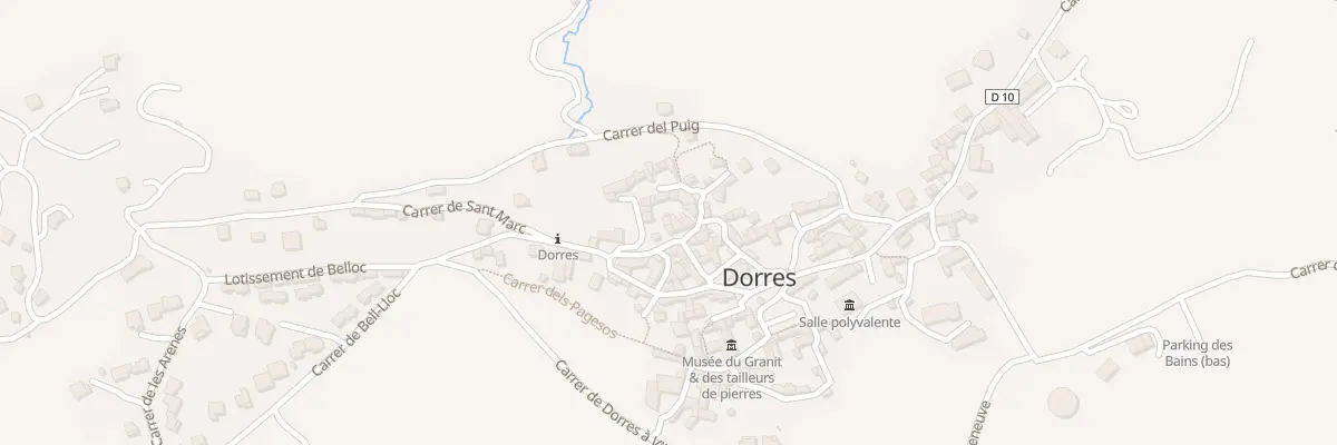 Plan du 21 Le Village à Dorres