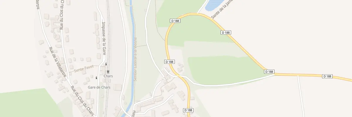 Plan du 44 Rue de l’Eglise à Chars