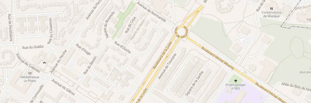 Plan du 44 Rue d’Ouche à Maurepas