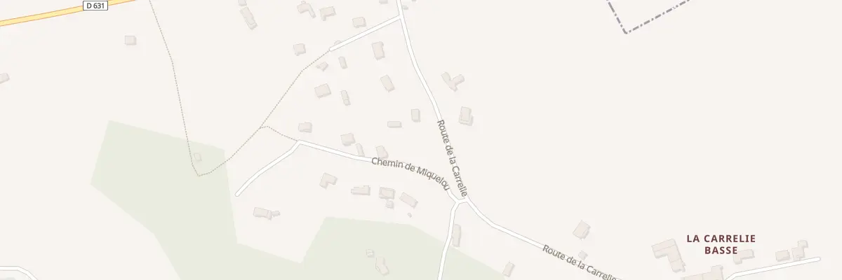 Plan du 8 Rte de la Carrelié à Briatexte