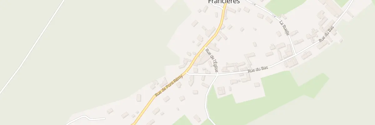 Plan du 6 Rue de Pont-Rémy à Francières