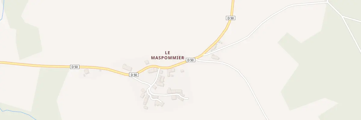 Plan du 5037 Le Maspommier à Lépinas