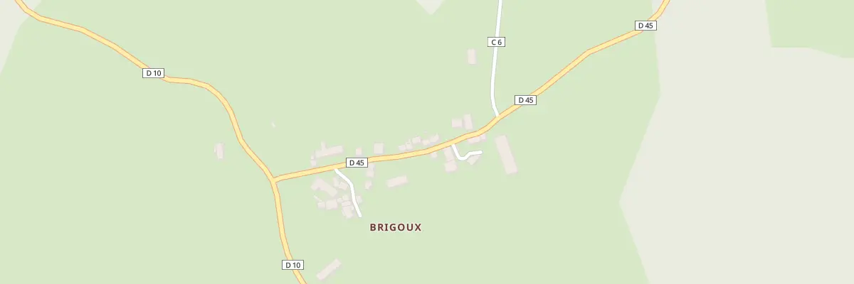 Plan du 5057 Brigoux à La Pouge