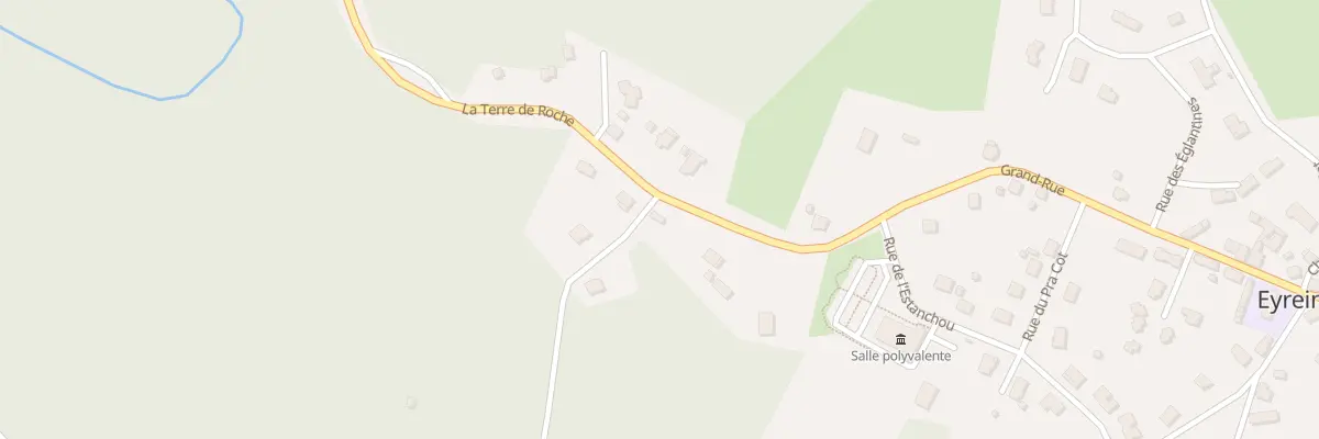 Plan du 2 Terre de Roche à Eyrein