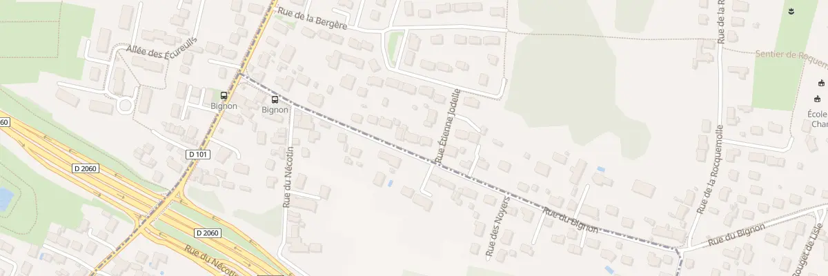 Plan du 814 Rue du Bignon à Semoy