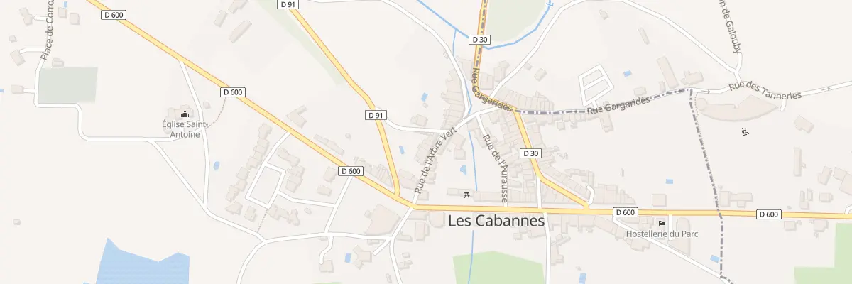 Plan du 7 Rue de l’Arbre Vert aux Cabannes