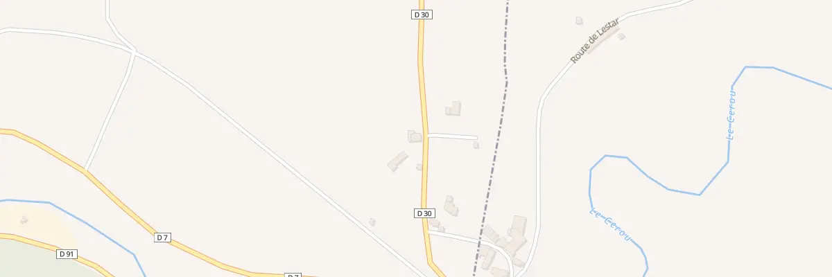 Plan du 355 Rte Mouzieys Panens aux Cabannes