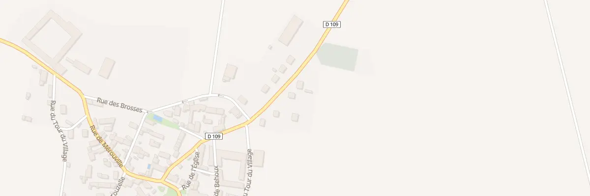 Plan du 8 Rue de la Croix à Intréville