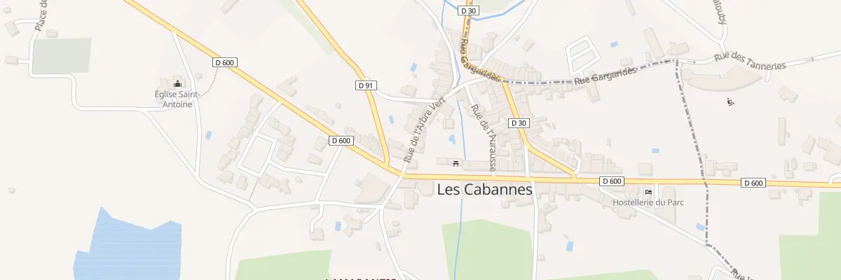 Plan du 6 Rue de l’Arbre Vert aux Cabannes