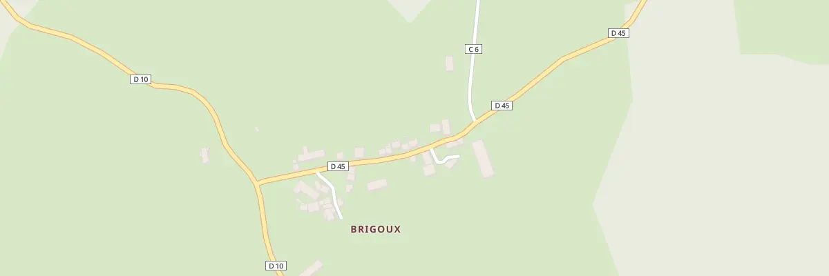 Plan du 5056 Brigoux à La Pouge