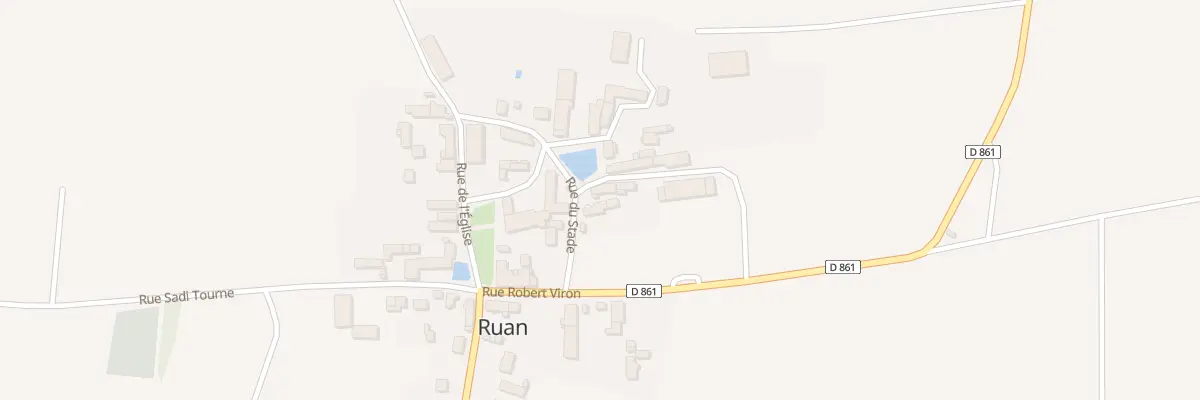 Plan du 15 Rue du Stade à Ruan