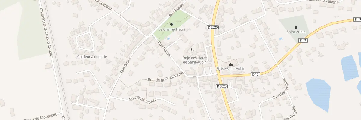 Plan du 14 Rue Haute à La Ferté-Saint-Aubin