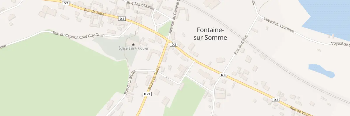 Plan du 4 Rue de la Carrière à Fontaine-sur-Somme