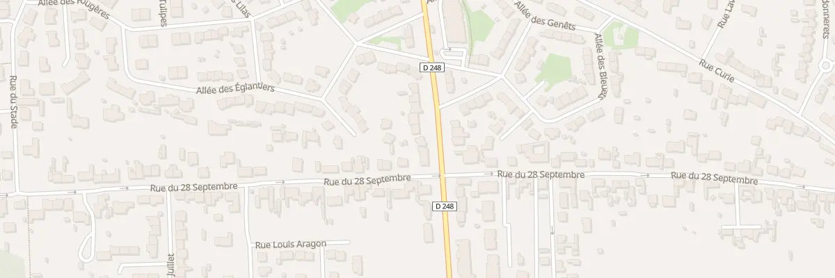 Plan du 235 Av de Verdun à Marck