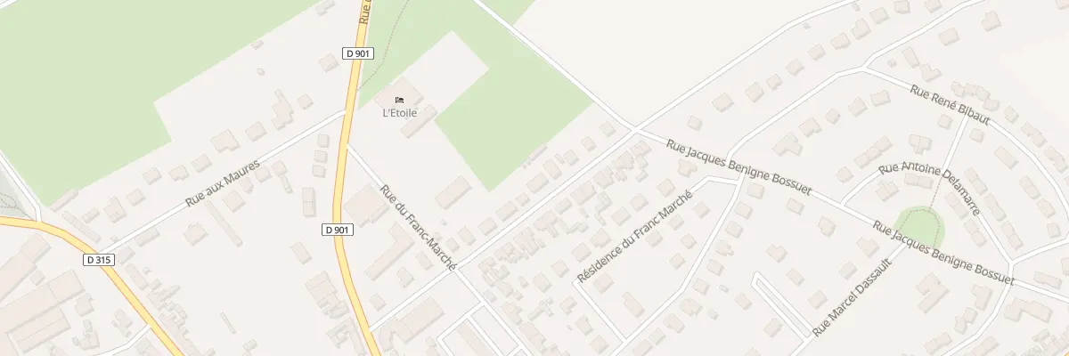 Plan du 13 Rue de Verdun à Grandvilliers