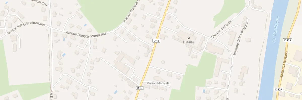 Plan du 41B Av Joseph Vachal à Argentat-sur-Dordogne