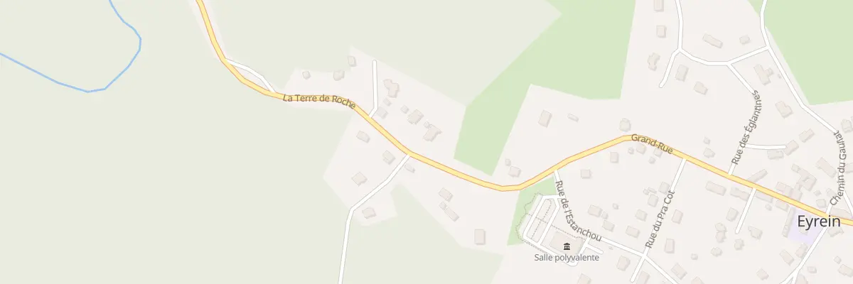 Plan du 16 Terre de Roche à Eyrein