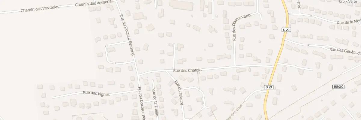 Plan du 7 Rue des Chatras à Saint-Arnoult-en-Yvelines