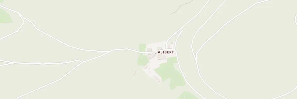 Plan du 364 Lalibert à Fougax-et-Barrineuf