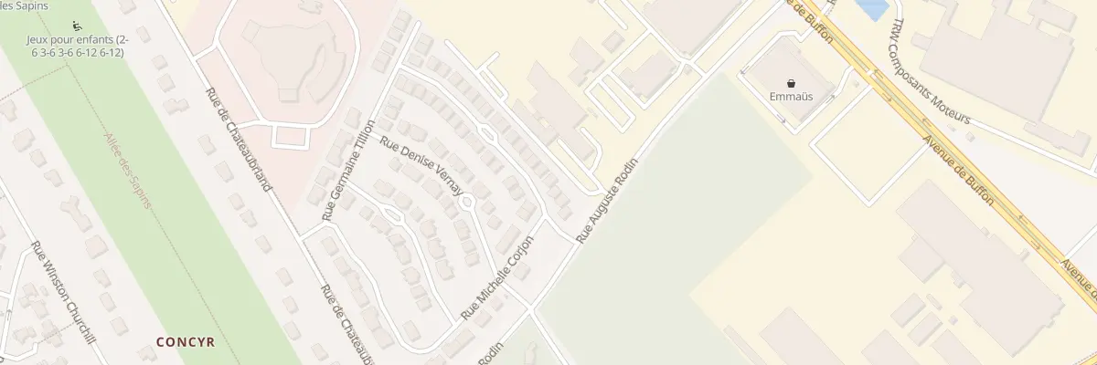 Plan du 29 Rue Yvette Kohler-Choquet à Orléans