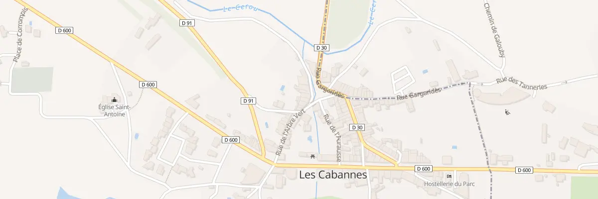 Plan du 17 Rue de l’Arbre Vert aux Cabannes