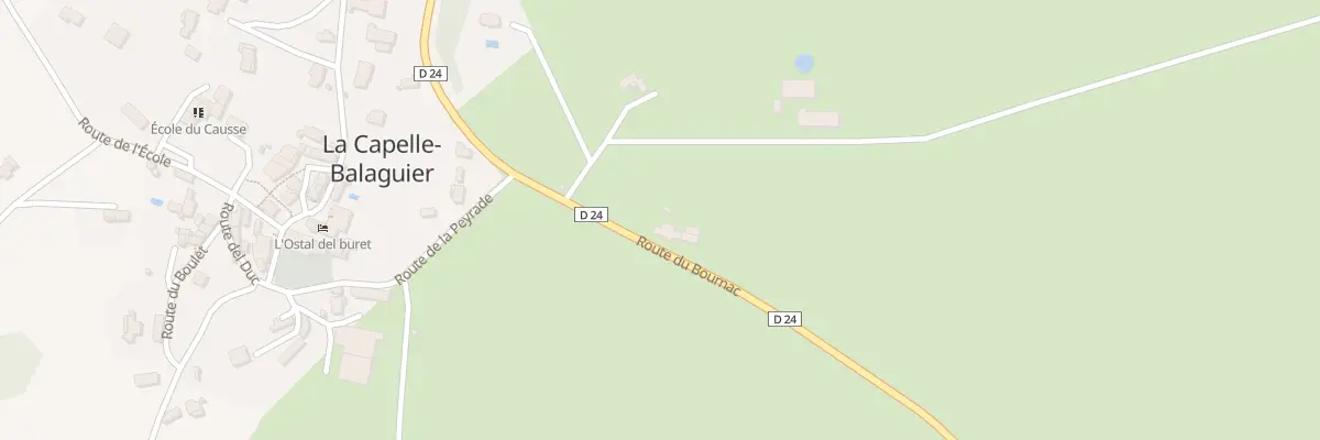 Plan du 5031 Segalarie à La Capelle-Balaguier
