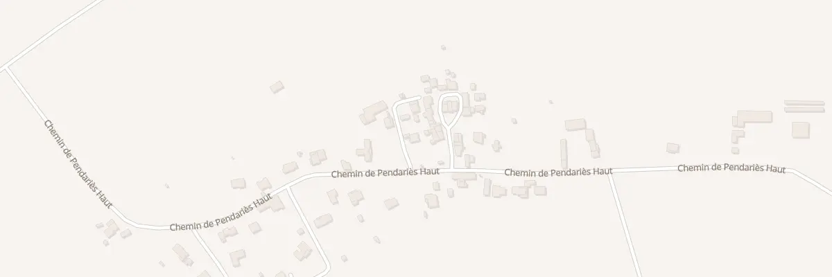 Plan du 21 Ctre Pendariès-Haut à Brens