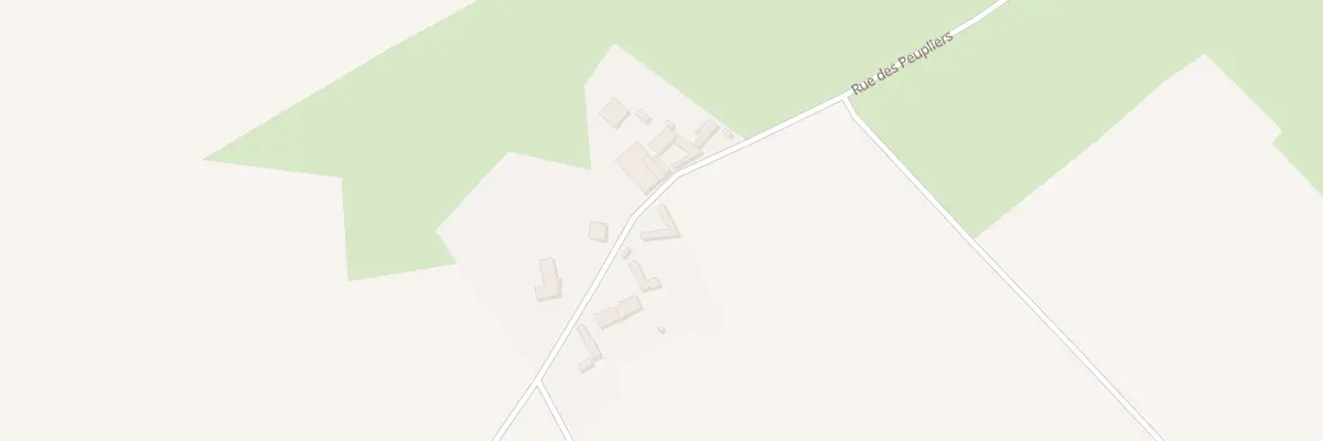 Plan du 13B Rue des Peupliers à Brailly-Cornehotte