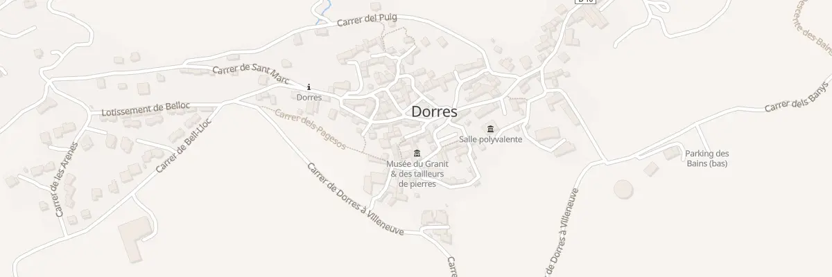 Plan du 69 Le Village à Dorres