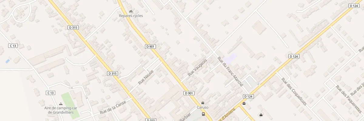 Plan du 24 Rue du Général Leclerc à Grandvilliers