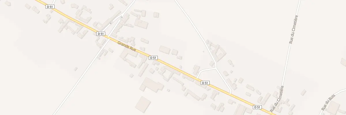 Plan du 5050 Gr Grande Rue à Thieulloy-l’Abbaye