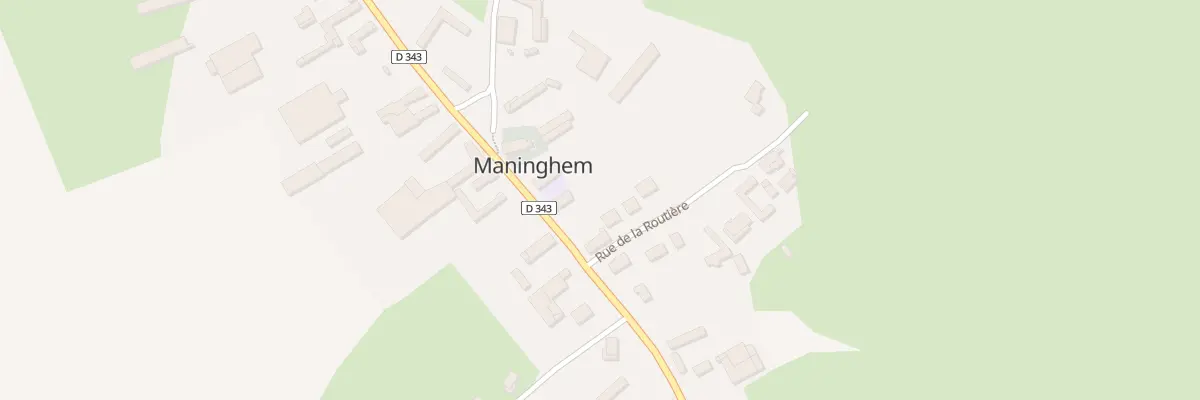 Plan du 3 Rue de la Routière à Maninghem